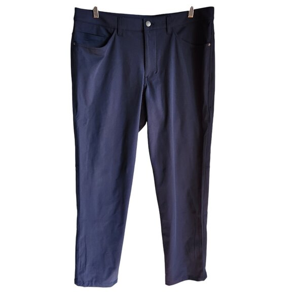 Lululemon Men's Pants Blue 34 34x31 ABC Pant Classic OTC Office Commute Travel
